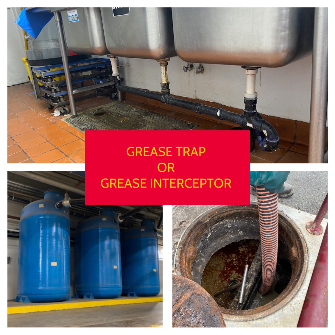 Grease Trap & Oil Collection Records EMERGENCY GREASE TRAP