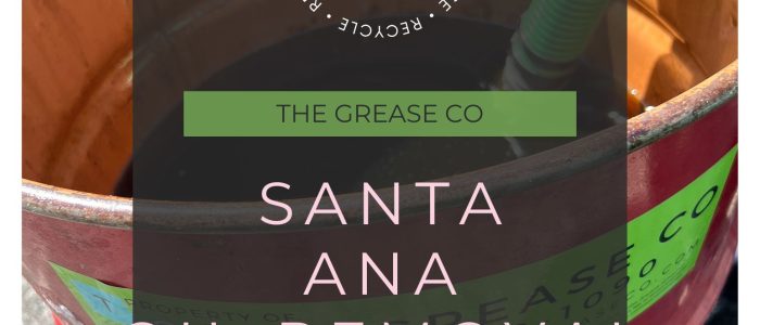Santa Ana Restaurant Oil Collection