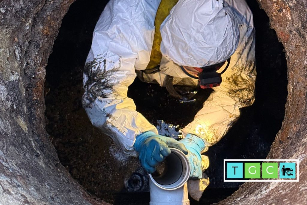 Baffle Repair For Grease Interceptor and Grease Trap