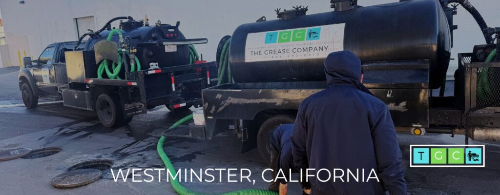 Grease Management Service In Westminster California