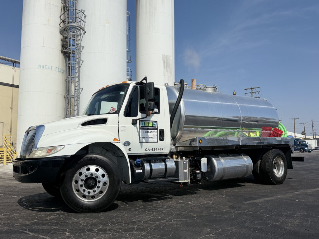 Reliable used cooking oil recycling service by The Grease Company