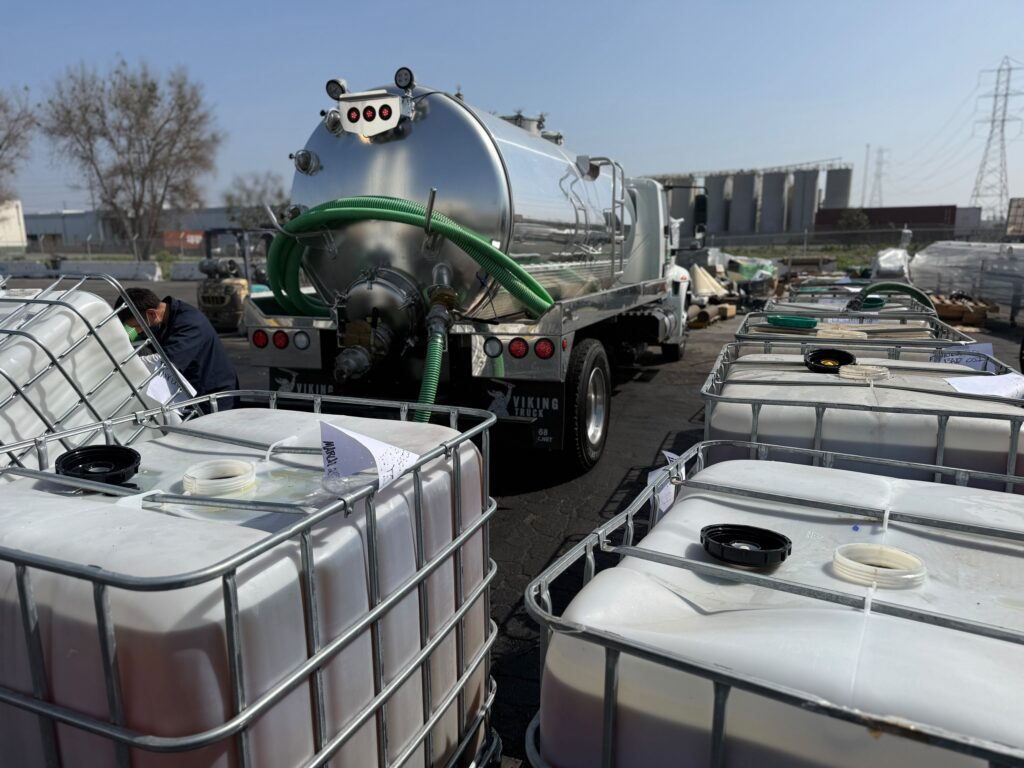 Riverside grease recycling facility